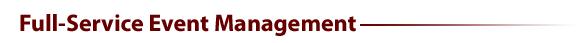 Full Service Event Management